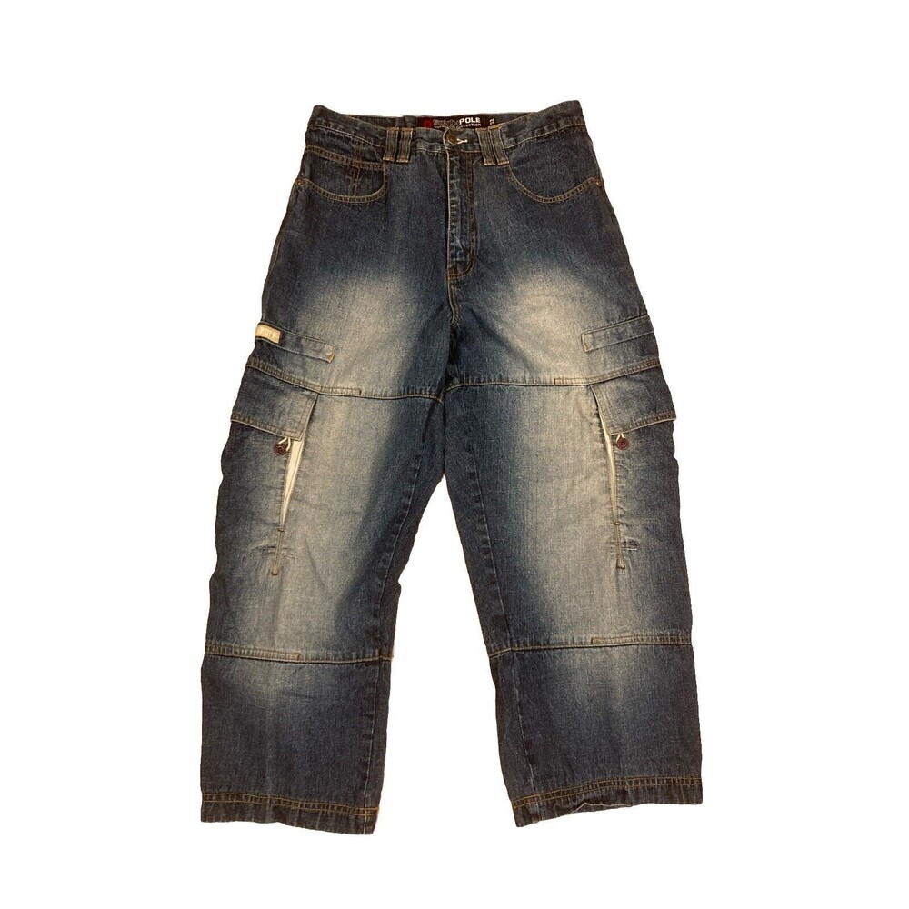 Southpole Baggy Jeans Men’s 32x30 Y2K Denim Pants Hip Hop